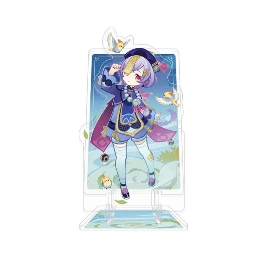 Anime Genshin Impact Qiqi Acrylic Phone Stand