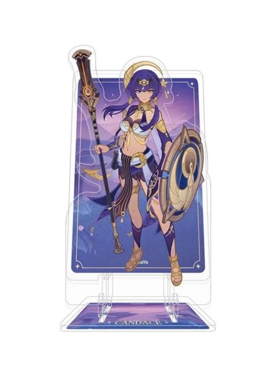 Anime Genshin Impact Candace Acrylic Phone Stand