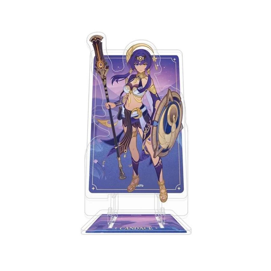 Anime Genshin Impact Candace Acrylic Phone Stand