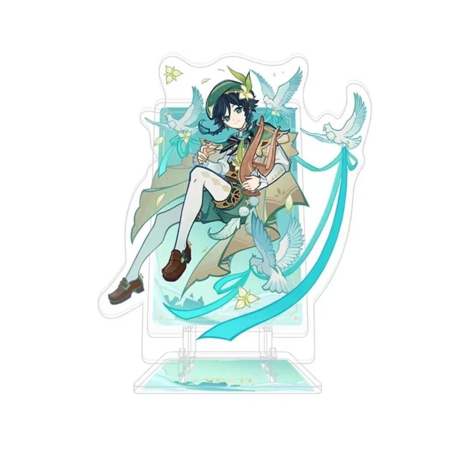 Genshin Impact Anime Venti Acrylic Phone Stand Genshin Impact Anime Venti Acrylic Phone Stand