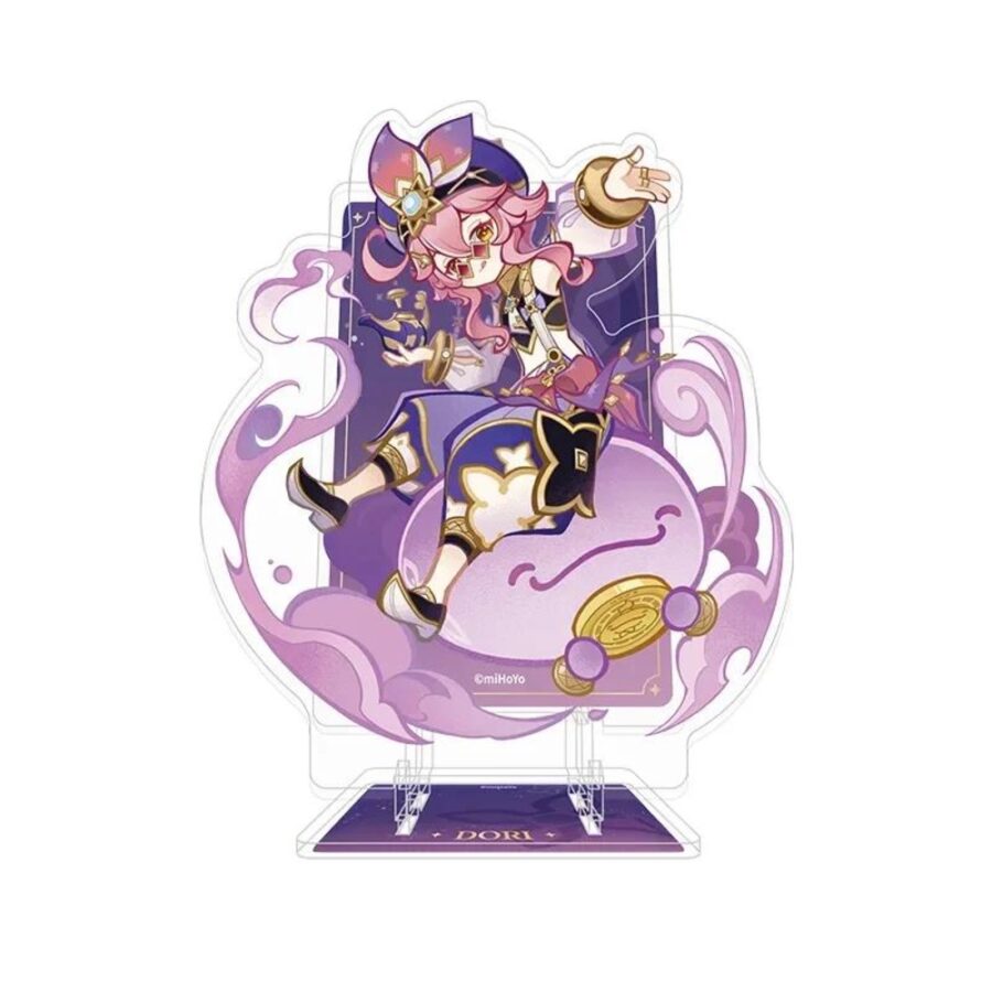 Anime Genshin Impact Dori Acrylic Phone Stand