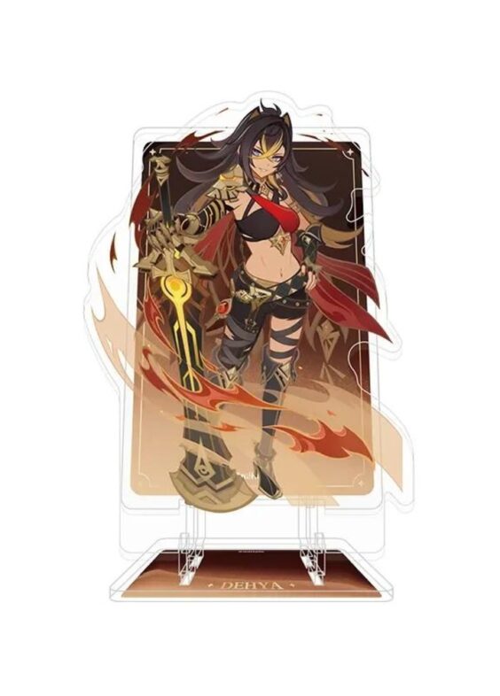 Anime Genshin Impact Dehya Acrylic Phone Stand