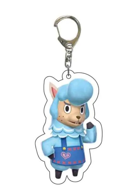 Anime Animal Crossing: New Horizons Cyrus Acrylic Keychain