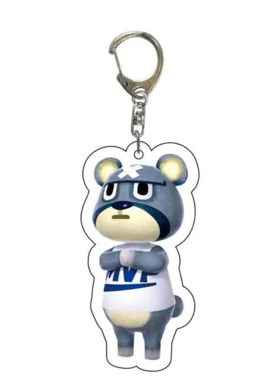 Anime Animal Crossing: New Horizons Curt Acrylic Keychain