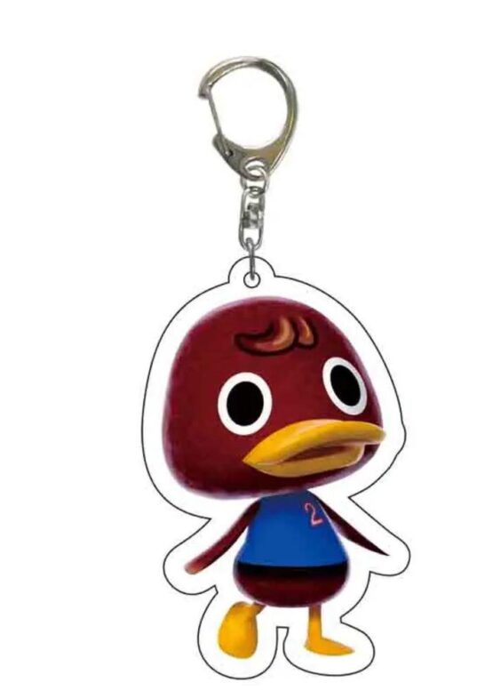 Anime Animal Crossing: New Horizons Bill Acrylic Keychain