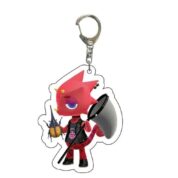 Anime Animal Crossing: New Horizons Flick Acrylic Keychain