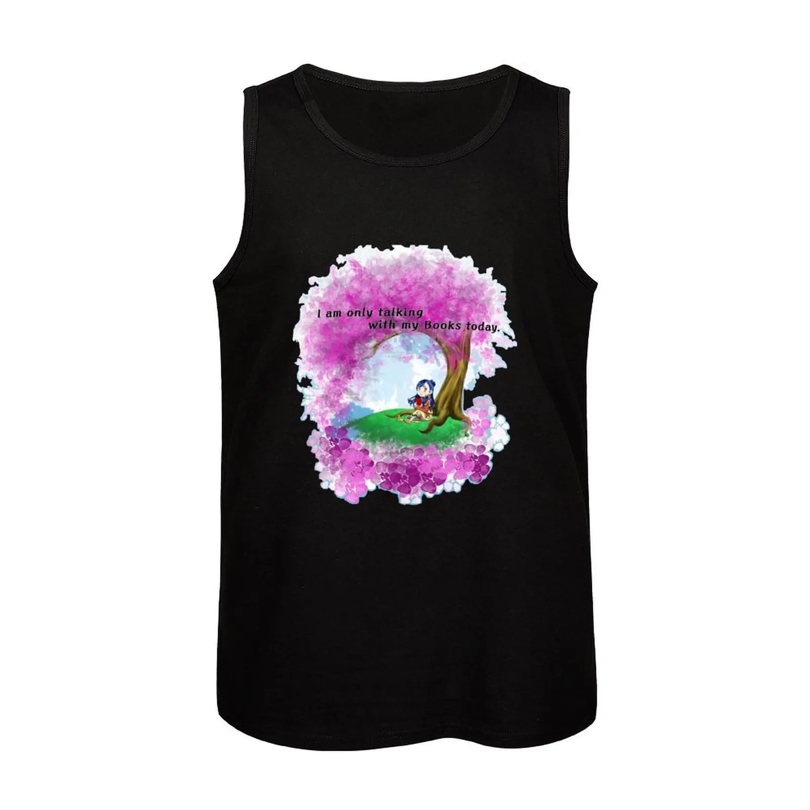 Anime Ascendance Of A Bookworm I Am Only Talking To My Books Today Black Tank Top Anime Ascendance Of A Bookworm I Am Only Talking To My Books Today Black Tank Top