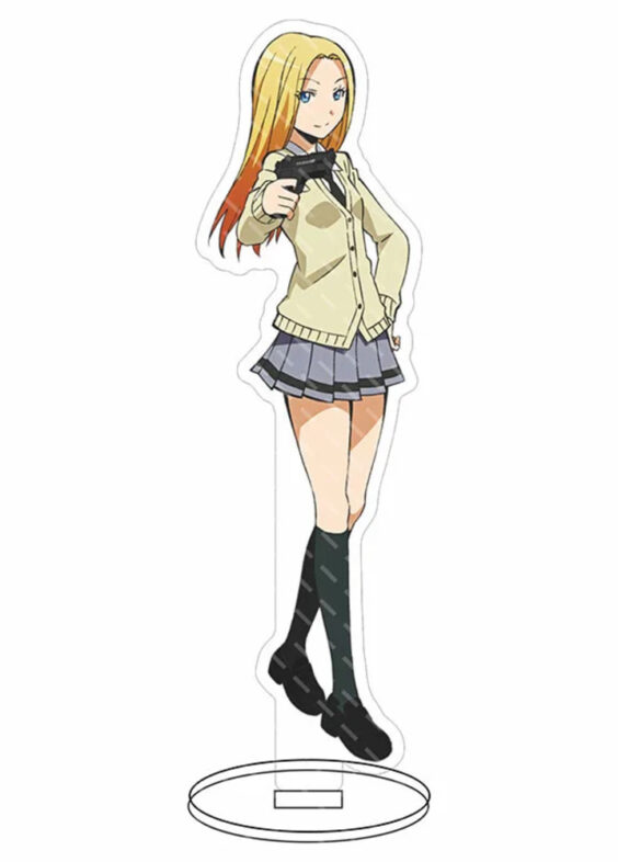 Anime Assassination Classroom Rio Nakamura Desk Decoration Acrylic Stand