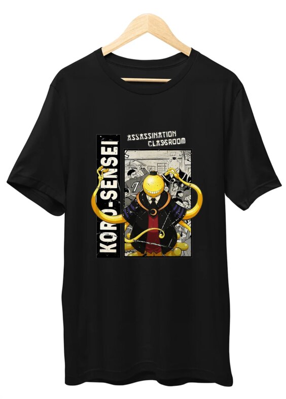 Anime Assassination Classroom Koro-Sensei Printed Short Sleeve T-Shirt