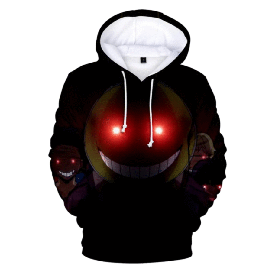 Anime Assassination Classroom Koro Sensei 3D Hoodie Anime Assassination Classroom Koro Sensei 3D Hoodie