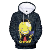 Anime Assassination Classroom Koro Sensei Printed 3D Hoodie