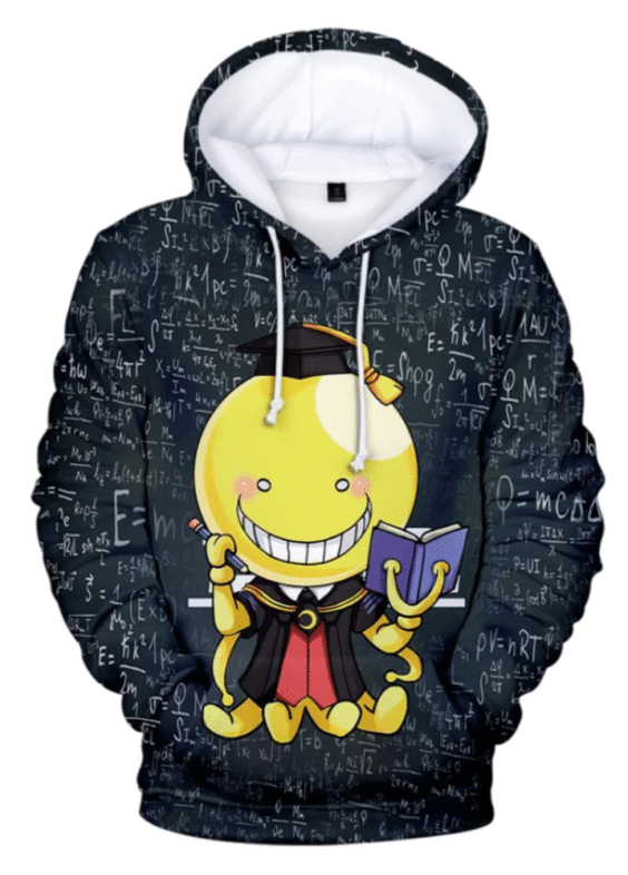 Anime Assassination Classroom Koro Sensei Printed 3D Hoodie