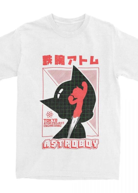 Anime Astro Boy Printed T-Shirt