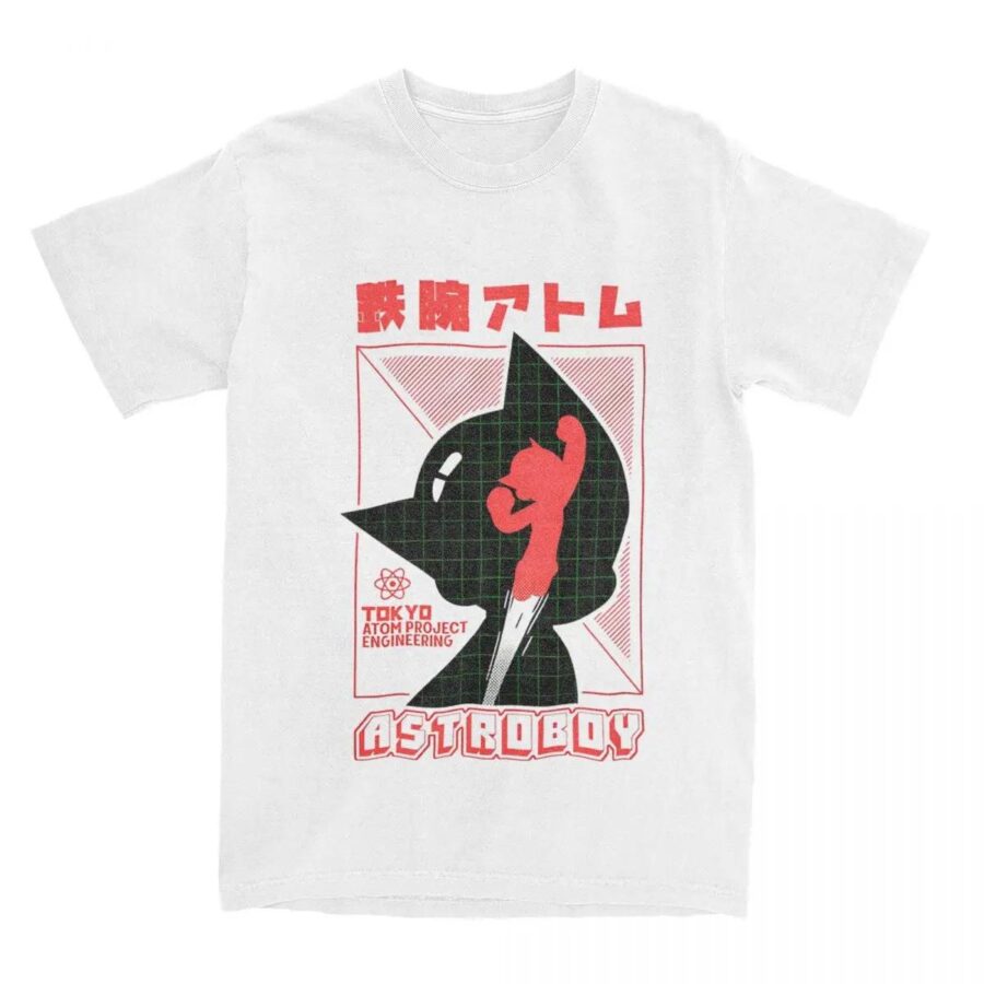 Anime Astro Boy Printed T-Shirt Anime Astro Boy Printed T-Shirt