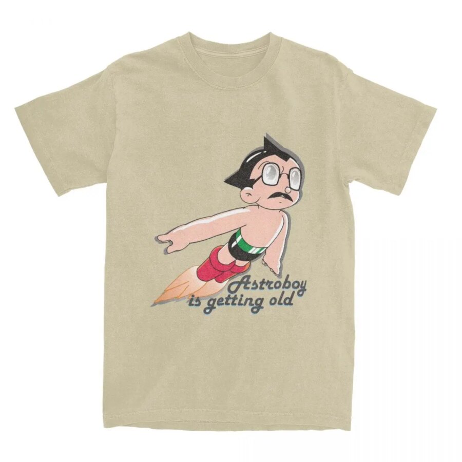 Anime Astro Boy Round Neck T-Shirt