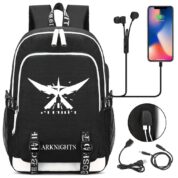 Anime Arknights Iberia USB Charging Backpack