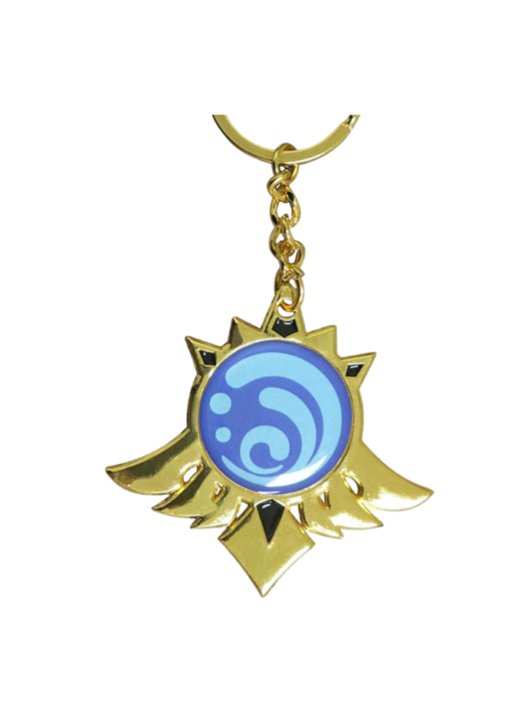 Anime Genshin Impact Hydro Keychain