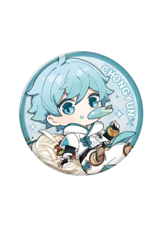 Anime Genshin Impact Chongyun Badge Pin