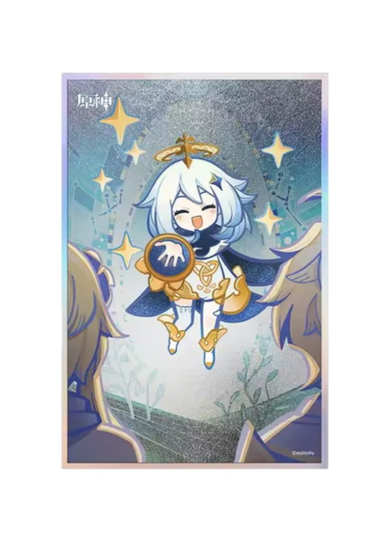 Anime Genshin Impact Paimon Colored Paper