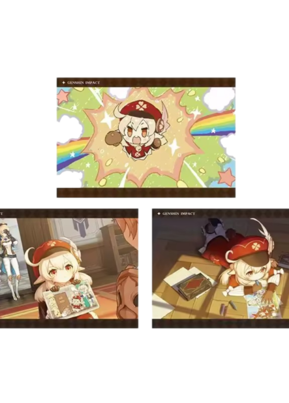 Anime Hu Tao Genshin Impact PV Series Photo Card