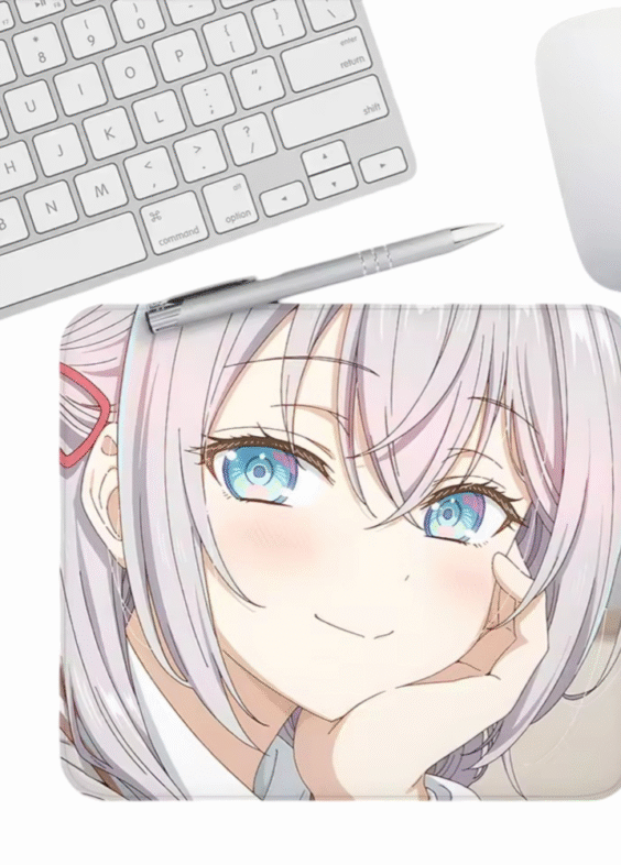 Alya Kujou Anime Rubber Mouse Pad