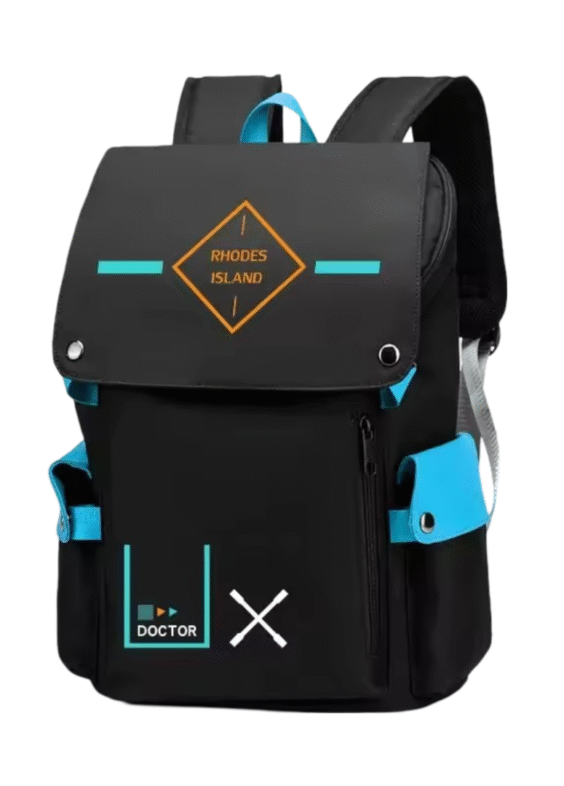 Anime Arknights Rhodes Island Doctor Backpack