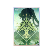 Anime Genshin Impact Nahida TCG Card Colored Paper