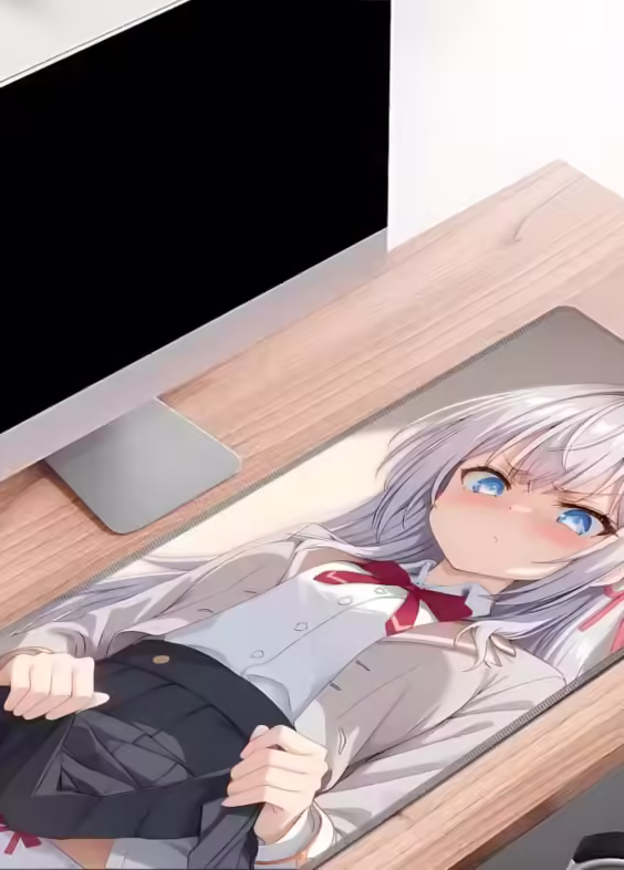 Anime Alya Sometimes Hides Her Feelings In Russian Alya Kujou Print XXL Keyboard Pad
