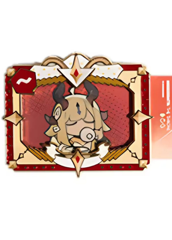 Anime Arknights Reed The Flame Shadow Refrigerator Magnet