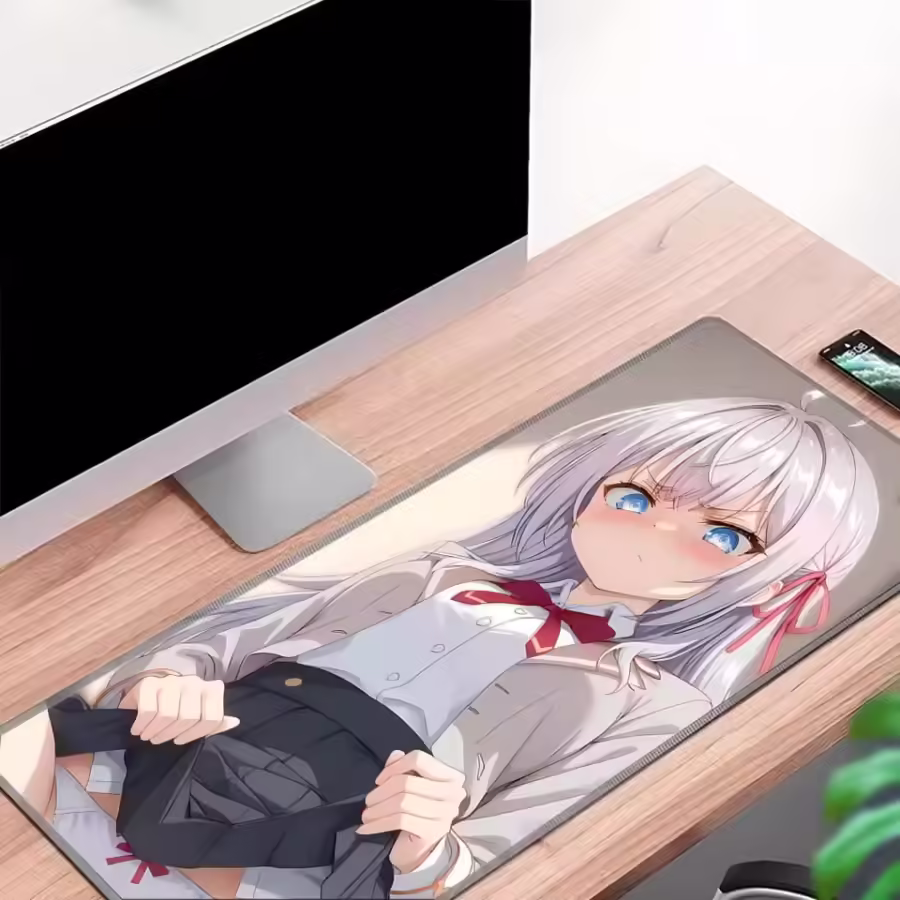Anime Alya Sometimes Hides Her Feelings In Russian Alya Kujou Print XXL Keyboard Pad