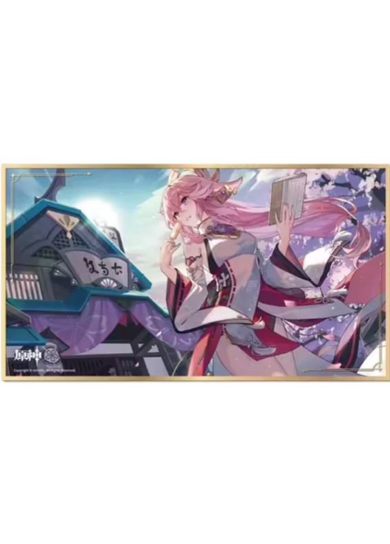 Anime Genshin Impact Yae Miko Colored Paper