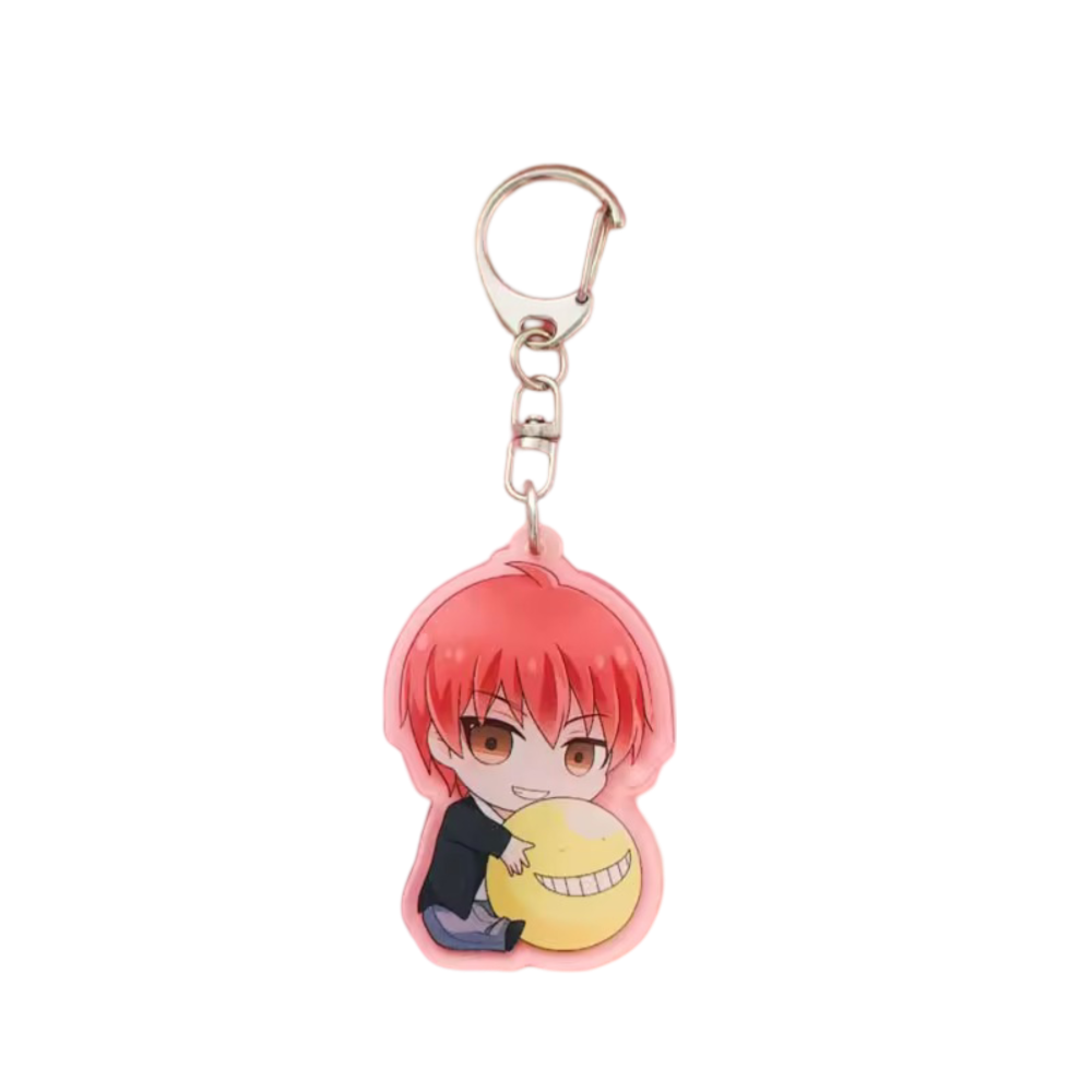 Anime Assassination Classroom Karma Akabane Acrylic Keychain Anime Assassination Classroom Karma Akabane Acrylic Keychain