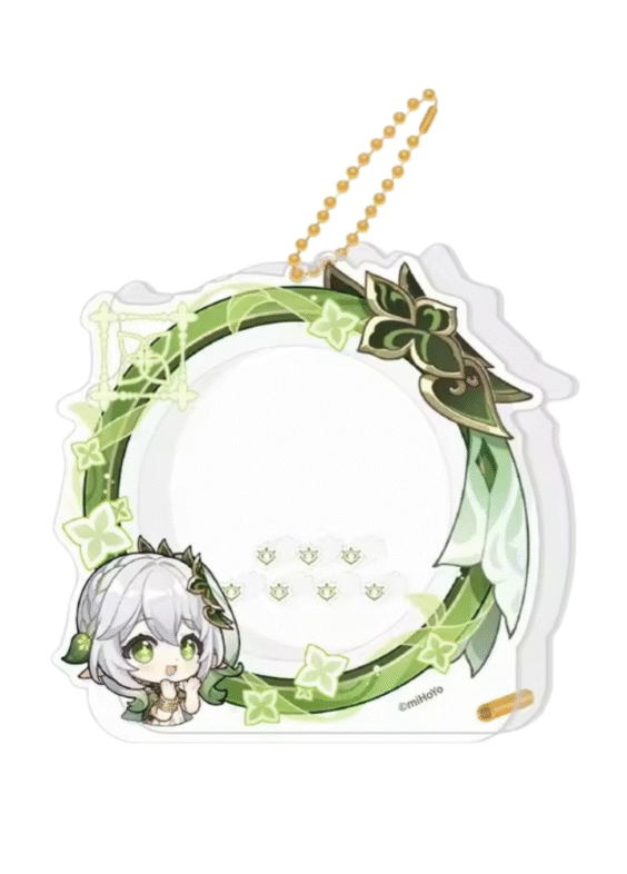 Anime Genshin Impact Nahida Acrylic Storage Keychain
