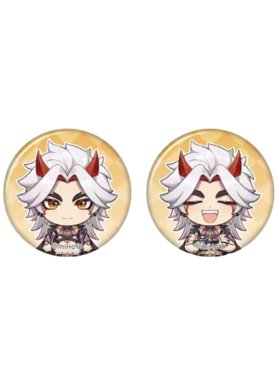 Anime Genshin Impact Arataki Itto Badge