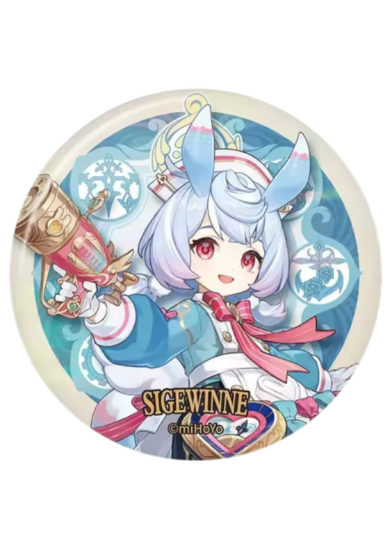 Anime Sigewinne Genshin Impact Badge
