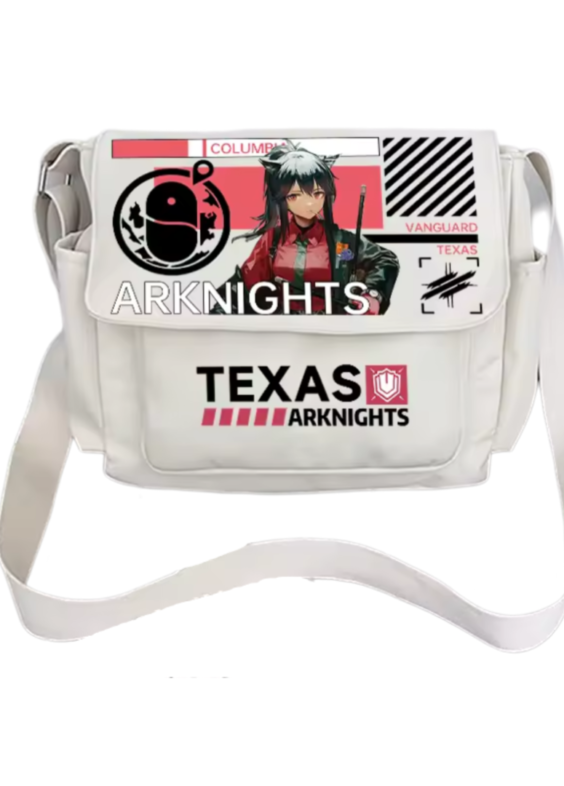 Anime Arknights Texas White Shoulder Bag