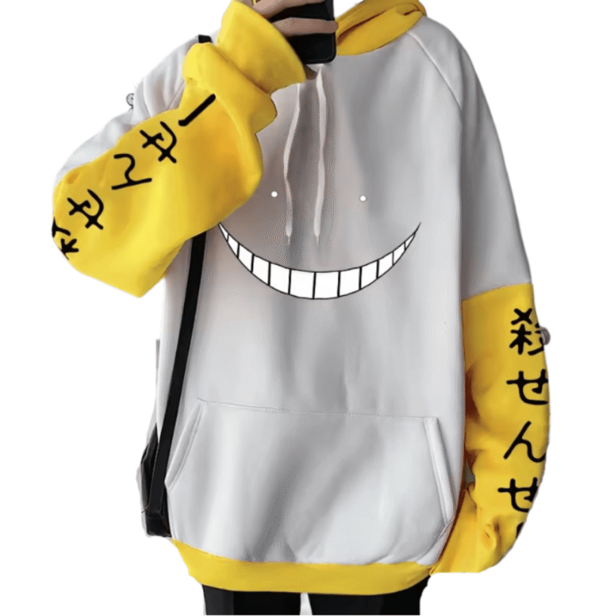 Assassination Classroom Koro Sensei Anime Hoodie Assassination Classroom Koro Sensei Anime Hoodie