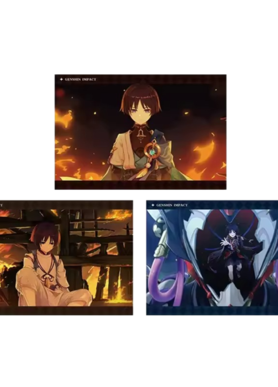 Anime Wanderer Genshin Impact PV Series Photo Card