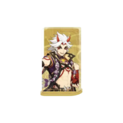 Anime Genshin Impact Arataki Itto Acrylic Stand Desktop Ornament