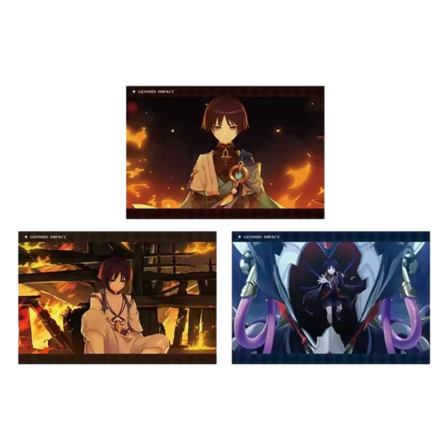 Anime Wanderer Genshin Impact PV Series Photo Card