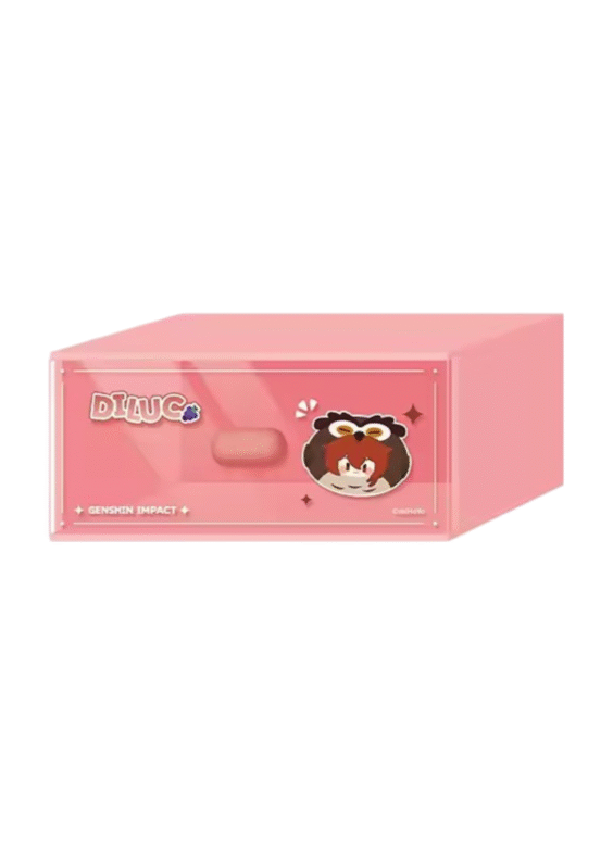Anime Genshin Impact Diluc Desktop Storage Box