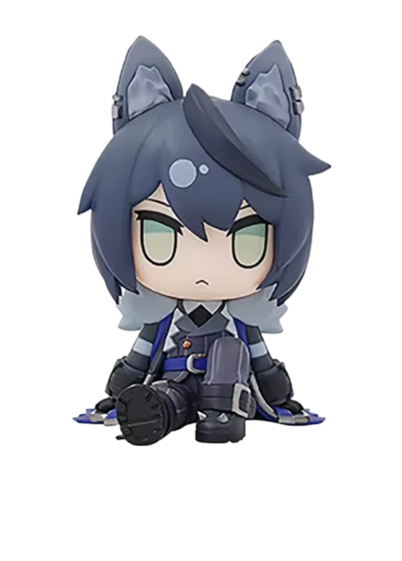 Anime Arknights Vigil Figure Toy