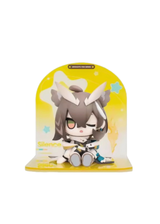 Anime Arknights Silence Mini Figure Toy