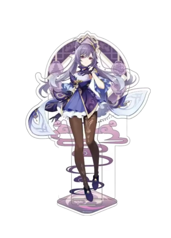 Anime Genshin Impact Keqing Acrylic Stand