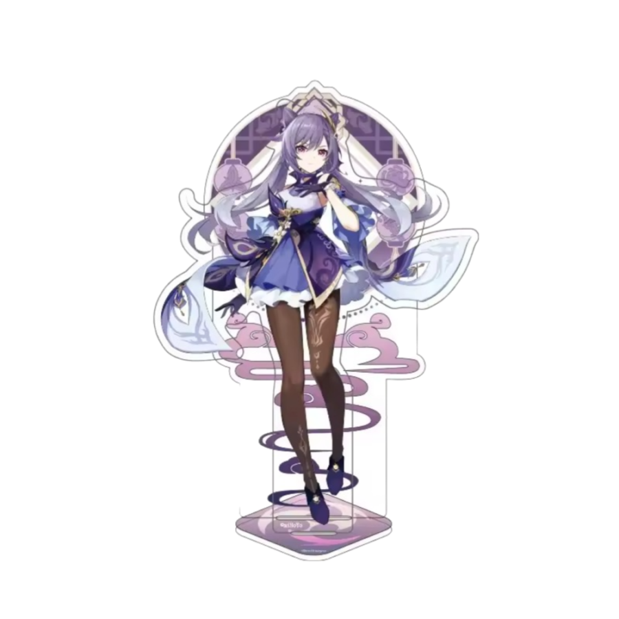Anime Genshin Impact Keqing Acrylic Stand