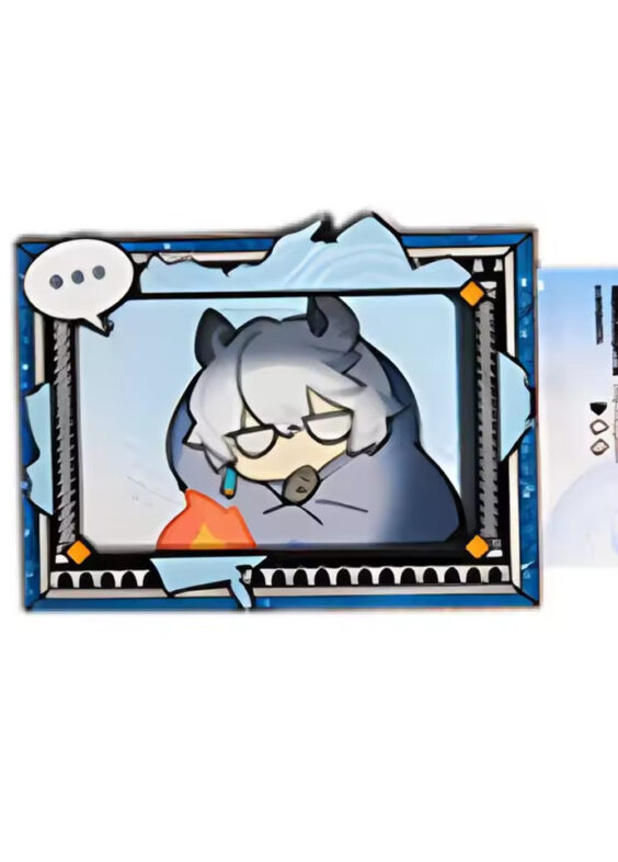 Anime Arknights SilverAsh Refrigerator Magnet
