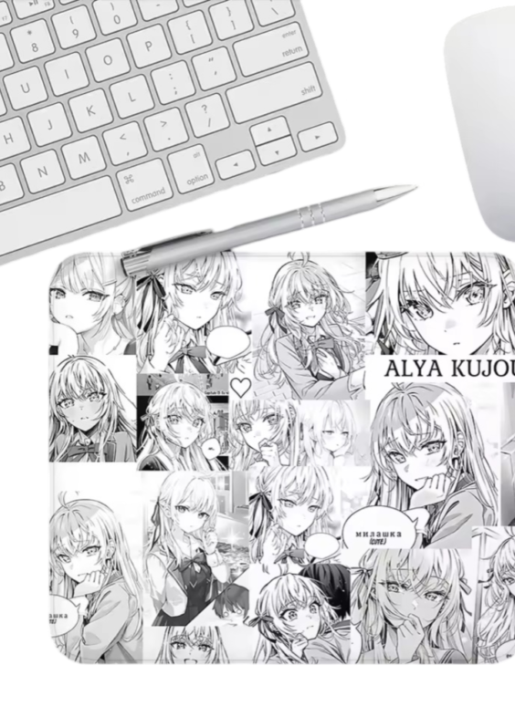 Anime Alya Sometimes Hides Her Feelings In Russian Alya Kujou Mouse Pad