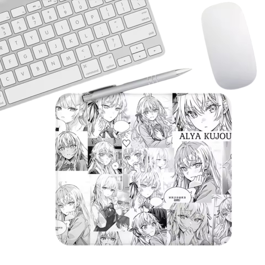 Anime Alya Sometimes Hides Her Feelings In Russian Alya Kujou Mouse Pad