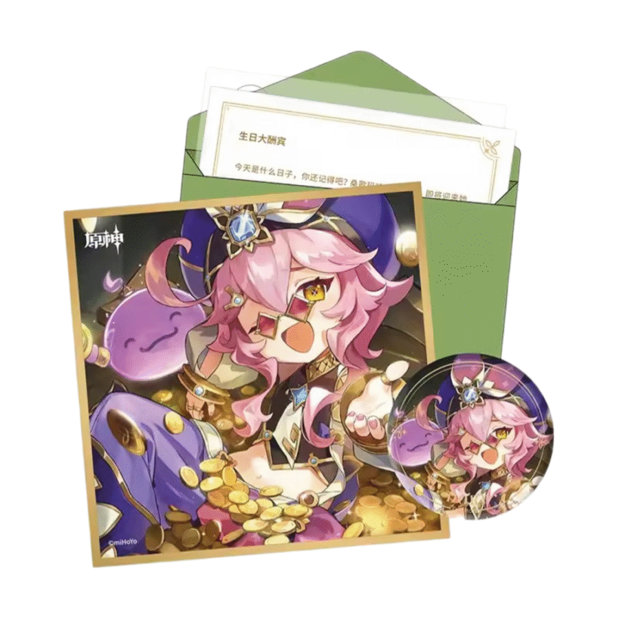 Anime Genshin Impact Dori Birthday Gift Box Set Anime Genshin Impact Dori Birthday Gift Box Set