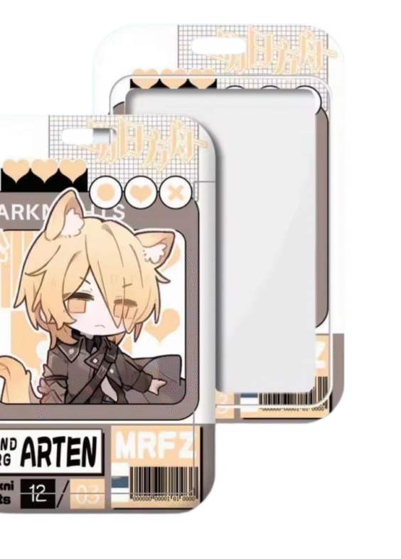 Anime Arknights Kitty Tsukasa Tenma Card Protector